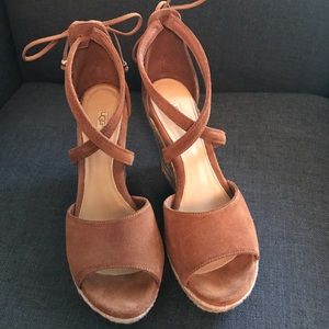 UGG Reagan Wedges/Sandals- 9